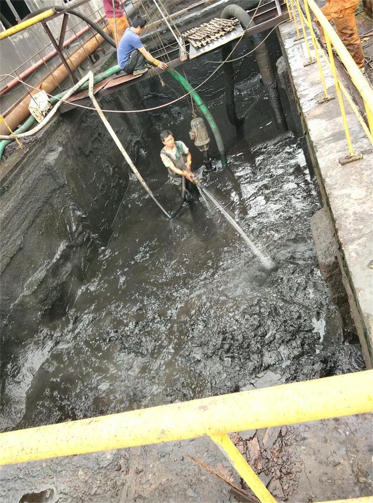 于田沉淀池清掏-污水池清理